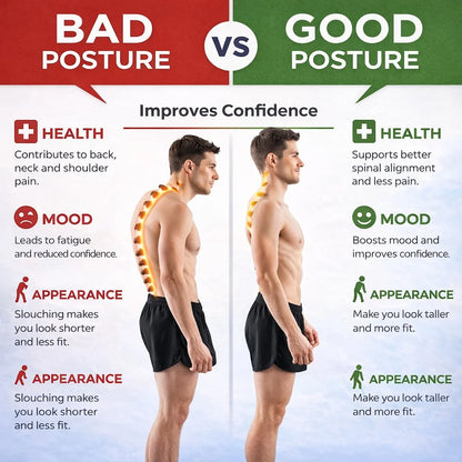 Posture Corrector Belt For Men & Women [Pack of 2]